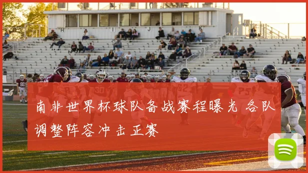 南非世界杯球队备战赛程曝光 各队调整阵容冲击正赛